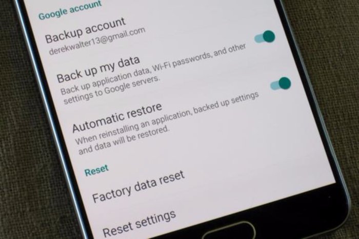 restaurer sauvegarder mobile android