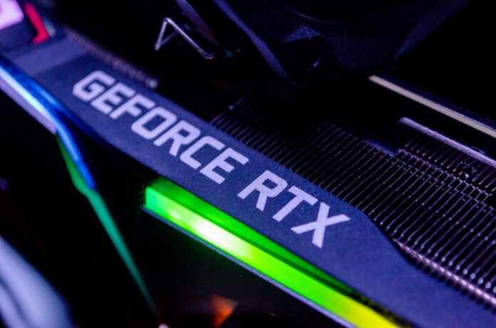 Vue carte graphique Nvidia Geforce RTX