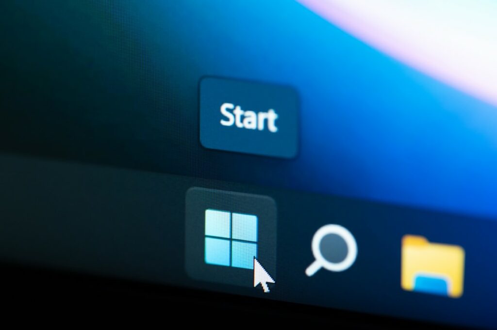 Icone du menu Démarrer sur Windows 11